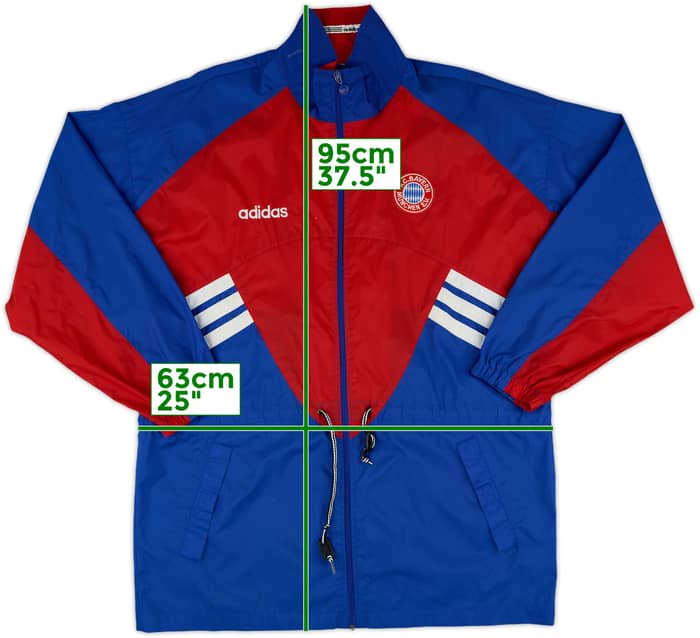 1993-95 Bayern Munich adidas Track Jacket - 8/10 - (L)