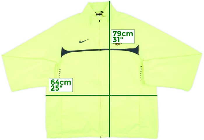 2010-11 Barcelona Nike Track Jacket - 7/10 - (XL)