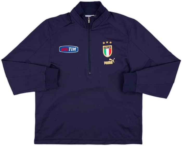 2004-06 Italy Puma 1/2 Zip Sweat Top - 9/10 - (XL)