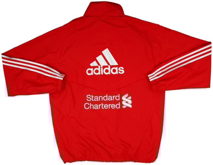 2011-12 Liverpool adidas Hooded Rain Jacket - 9/10 - (L/XL)