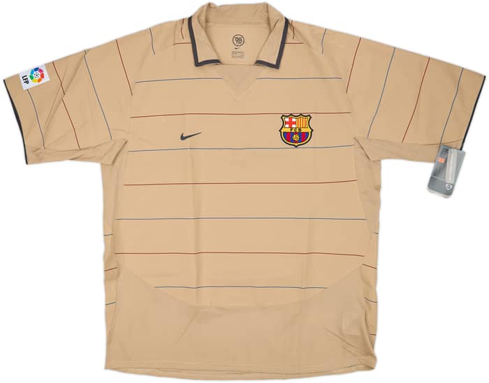 2003-05 Barcelona Away Shirt Xavi #6 (XXL)