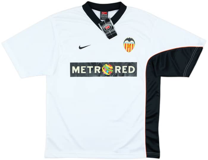 2001-02 Valencia Basic Home Shirt Aimar #21 (S)
