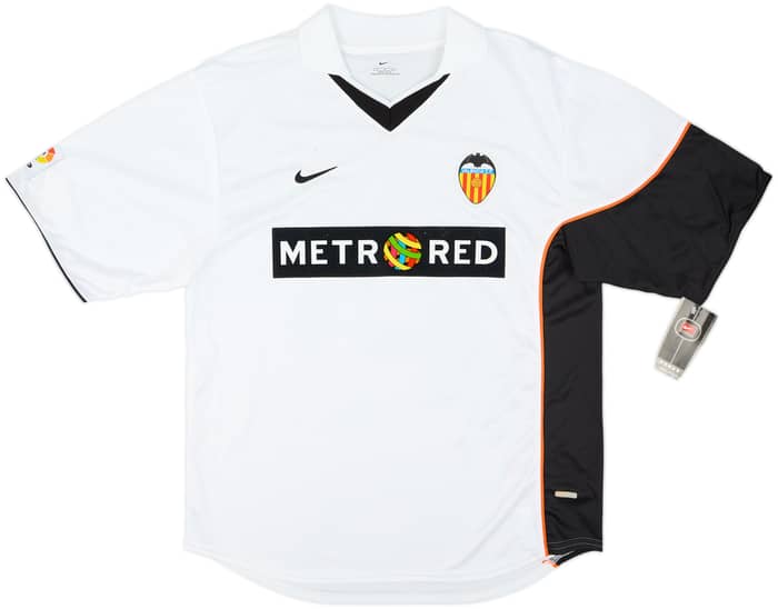 2001-02 Valencia Home Shirt Aimar #21 (M)