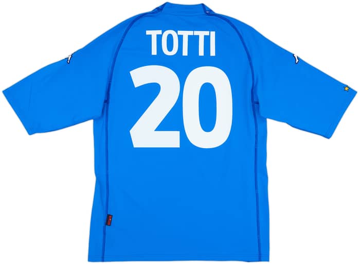 2002 Italy Home Shirt Totti #20 (XXL)
