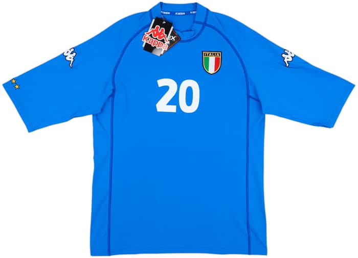 2002 Italy Home Shirt Totti #20 (XXL)