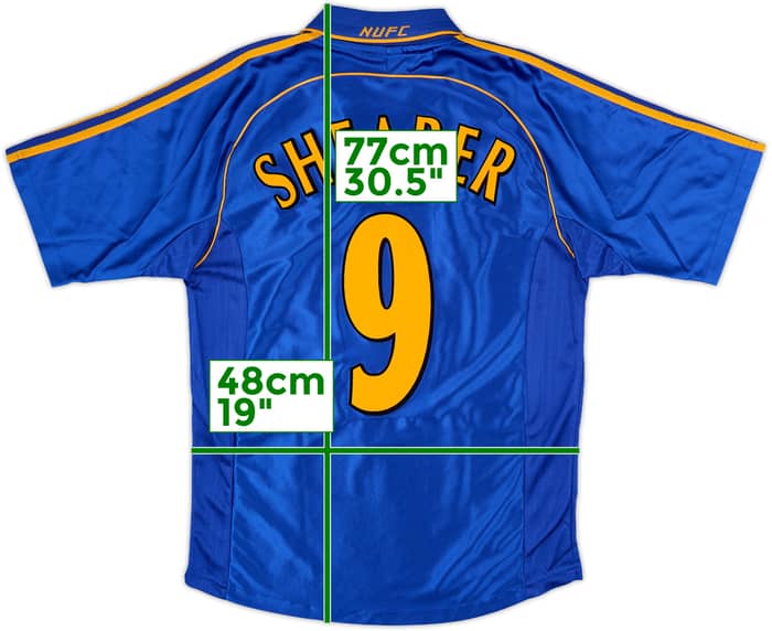 1998-99 Newcastle Away Shirt Shearer #9 - 10/10 - (S)