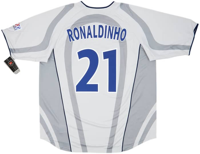 2001-02 Paris Saint-Germain Away Shirt Ronaldinho #21 (XL)
