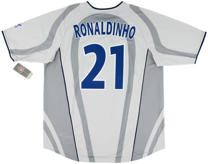 2001-02 Paris Saint-Germain Away Shirt Ronaldinho #21 (XL)