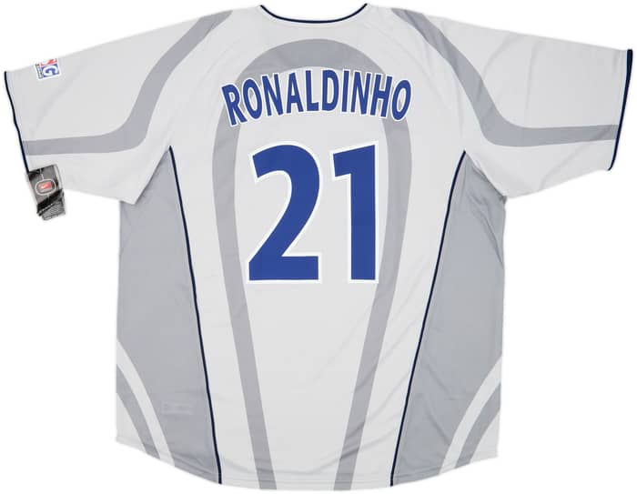 2001-02 Paris Saint-Germain Away Shirt Ronaldinho #21 (XXL)
