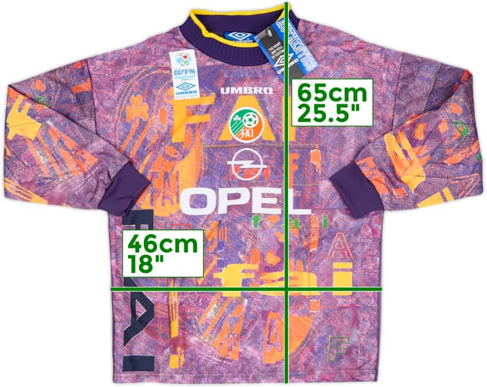 1996-98 Ireland GK Shirt (L.Boys)