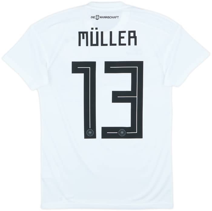 2018-19 Germany Home Shirt Muller #13 (XS)