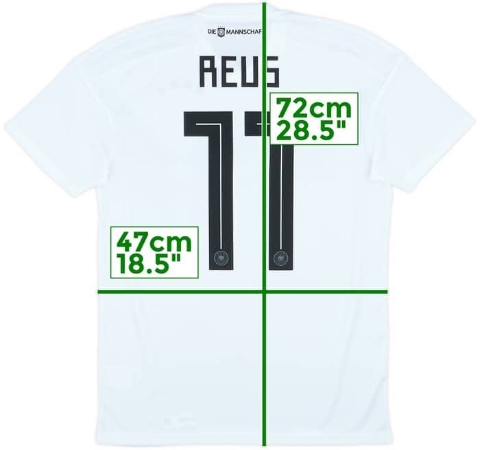 2018-19 Germany Home Shirt Reus #11 (S)