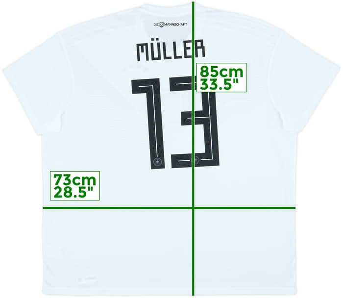 2018-19 Germany Home Shirt Muller #13 (3XL)