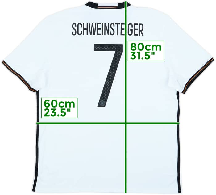 2015-16 Germany Home Shirt Schweinsteiger #7 (XL)