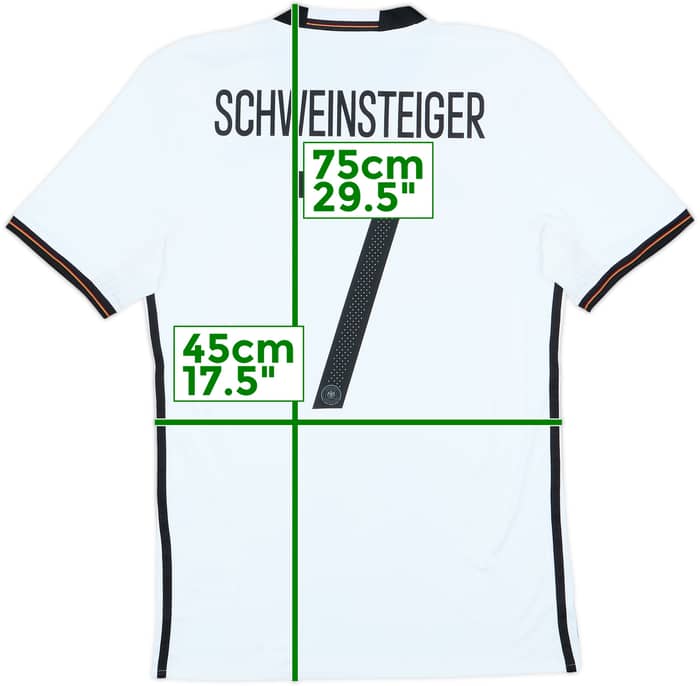 2015-16 Germany Home Shirt Schweinsteiger #7 (S)