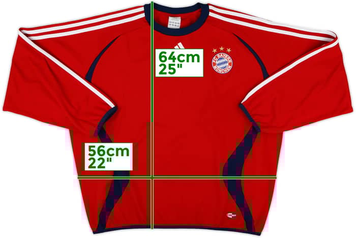 2006-07 Bayern Munich adidas Sweat Top - 8/10 - (L)