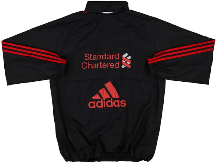 2010-11 Liverpool adidas Hooded Track Jacket - 9/10 - (L)