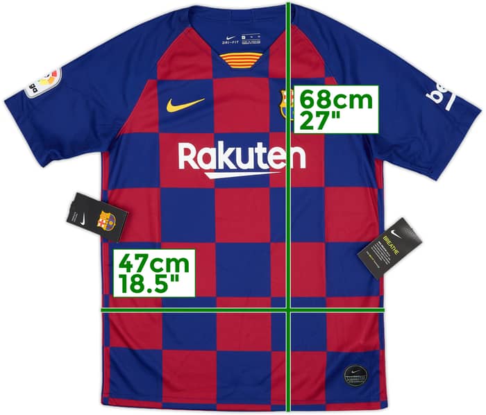 2019-20 Barcelona Home Shirt (XL.Boys)