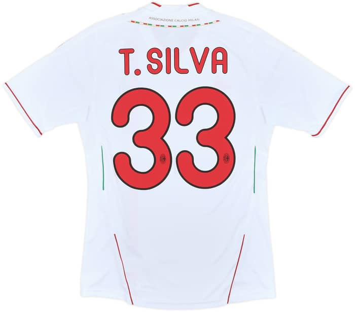 2011-12 AC Milan Away Shirt T.Silva #33 (S)