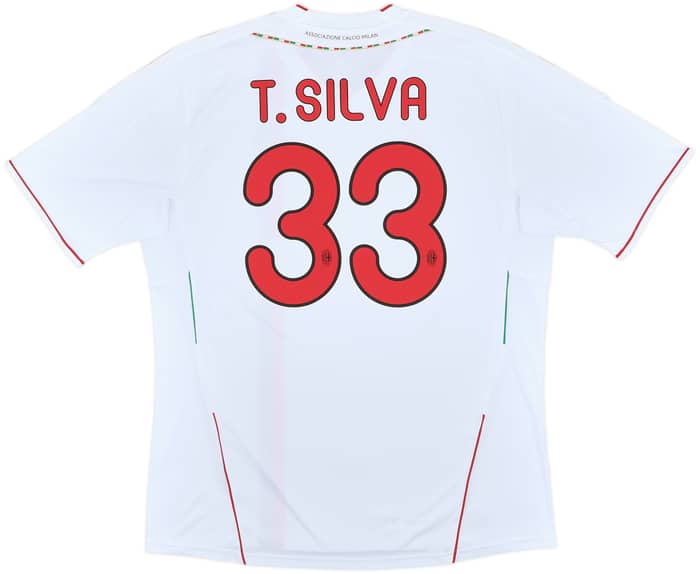 2011-12 AC Milan Away Shirt T.Silva #33 (XXL)