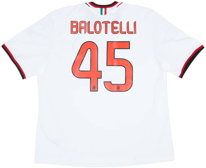 2013-14 AC Milan Away Shirt Balotelli #45 (XXL)