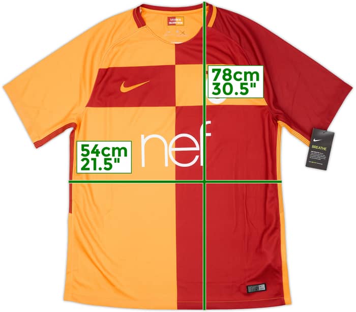 2017-18 Galatasaray Home Shirt (L)