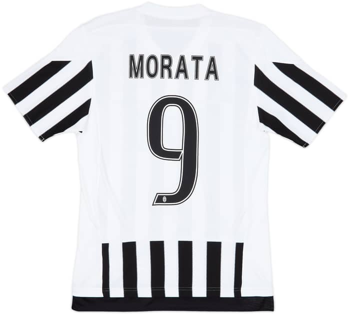 2015-16 Juventus Home Shirt Morata #9 (S)