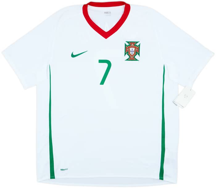 2008-10 Portugal Away Shirt Ronaldo #7 (XL)