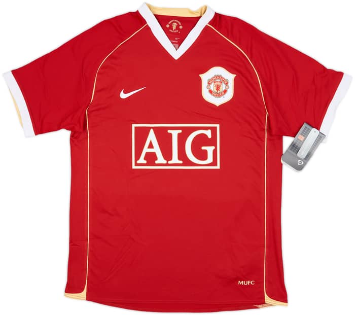 2006-07 Manchester United Home Shirt Rooney #8 (L)