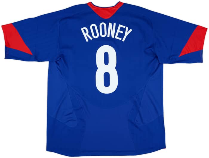 2005-06 Manchester United Away Shirt Rooney #8 (XL)