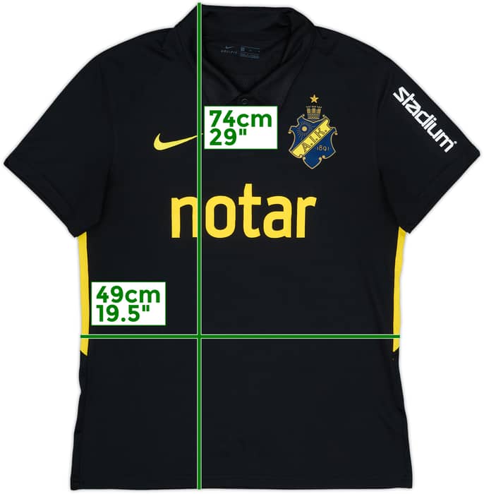 2020-21 AIK Stockholm Home Shirt - 10/10 - (M)