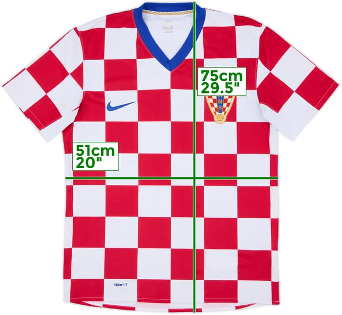 2008-09 Croatia Home Shirt - 7/10 - (M)