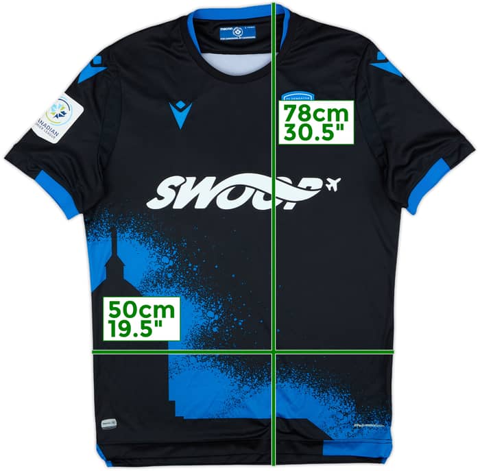 2020 FC Edmonton Away Shirt - 8/10 - (L)