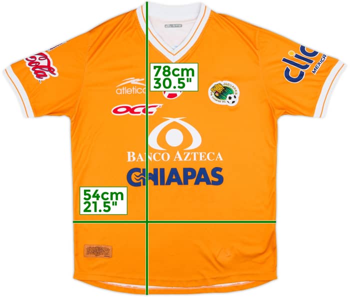 2008-09 Jaguares de Chiapas Home Shirt - 7/10 - (L)