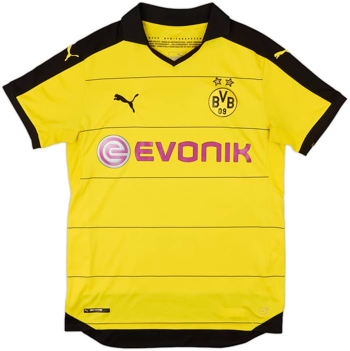 2015-16 Borussia Dortmund Home Shirt - 8/10 - (M)