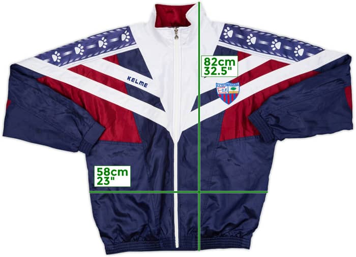 1997-98 Extremadura Kelme Track Jacket - 8/10 - (XL)