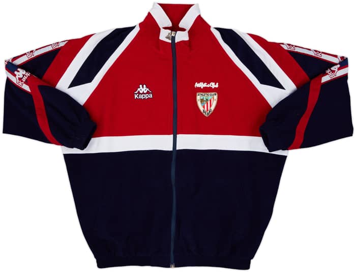 1995-97 Athletic Bilbao Kappa Track Jacket - 8/10 - (L)
