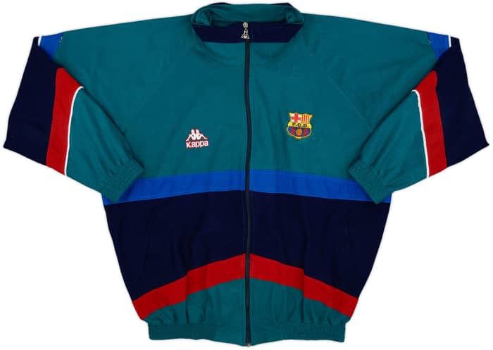 1995-97 Barcelona Kappa Track Jacket - 8/10 - (XXL)