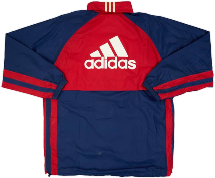 2000-01 Bayern Munich adidas Hooded Rain Jacket - 5/10 - (L/XL)