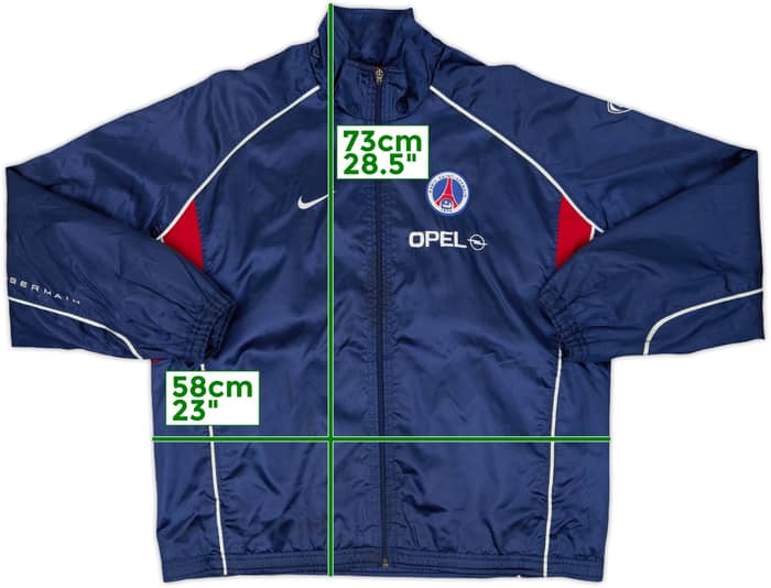 2001-02 Paris Saint-Germain Nike Track Jacket - 7/10 - (S)