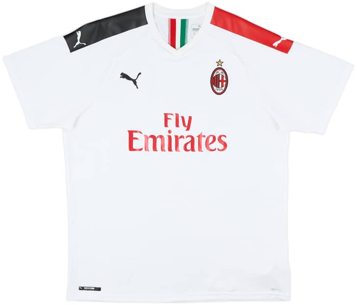 2019-20 AC Milan Away Shirt - 7/10 - (XXL)