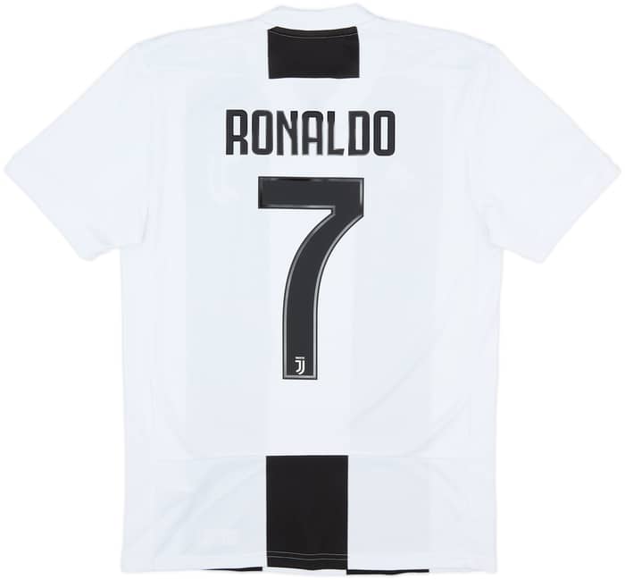 2018-19 Juventus Home Shirt Ronaldo #7 - 7/10 - (S)