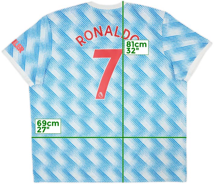 2021-22 Manchester United Away Shirt Ronaldo #7 - 8/10 - (3XL)