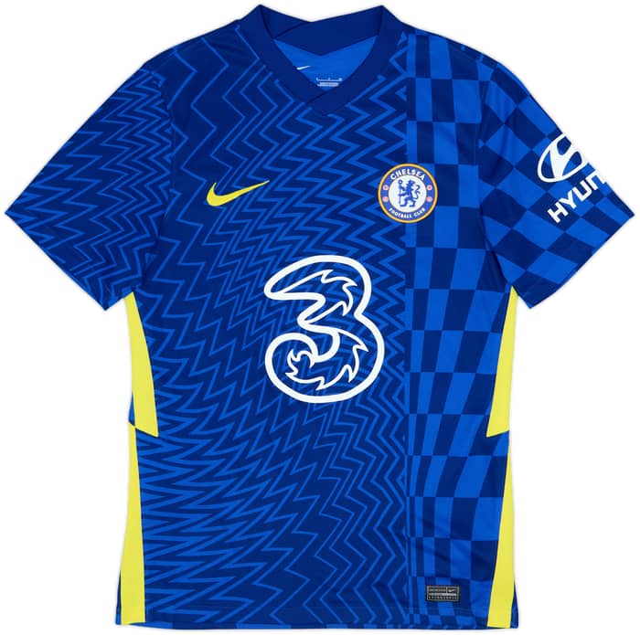 2021-22 Chelsea Home Shirt Lukaku #9 - 8/10 - (S)