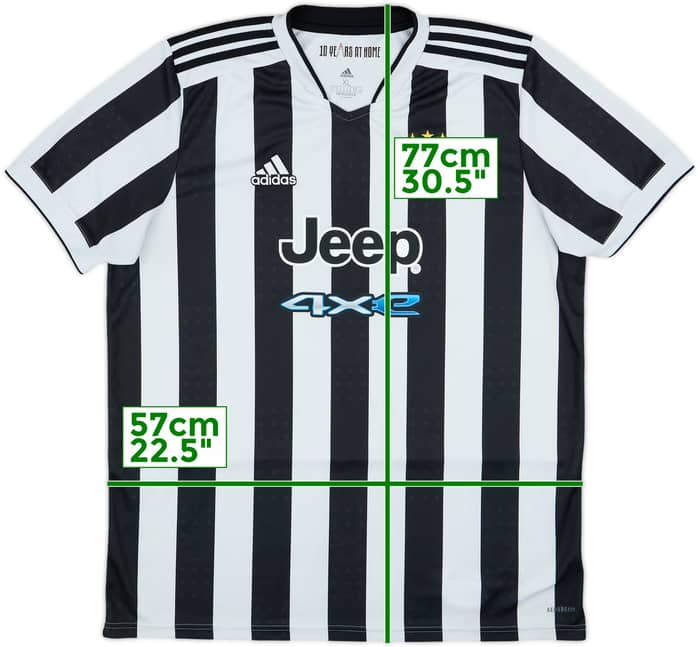 2021-22 Juventus Home Shirt - 5/10 - (XL)