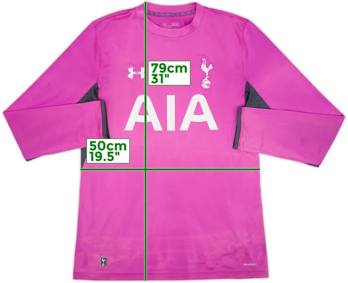2014-15 Tottenham GK Shirt - 8/10 - (XL)