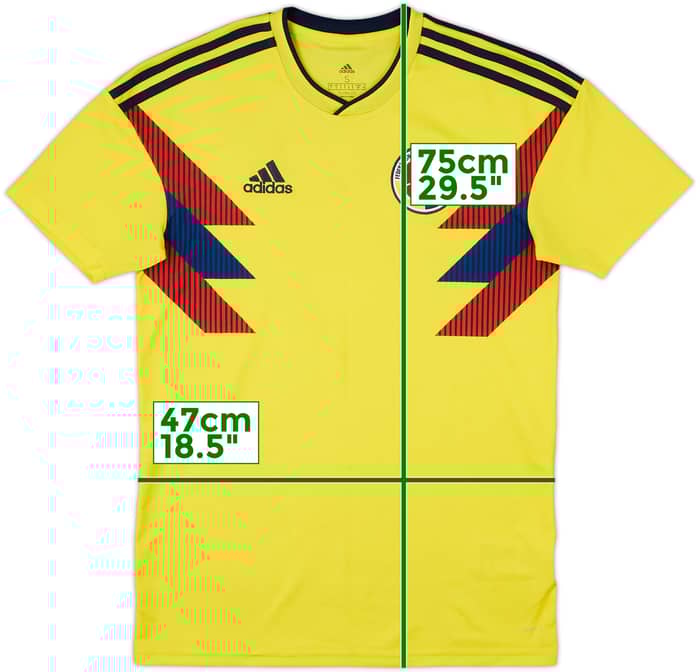 2018-19 Colombia Home Shirt - 7/10 - (S)