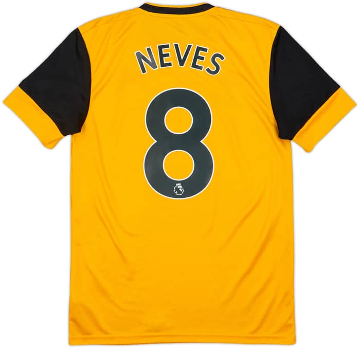 2020-21 Wolves Home Shirt Neves #8 - 7/10 - (S)