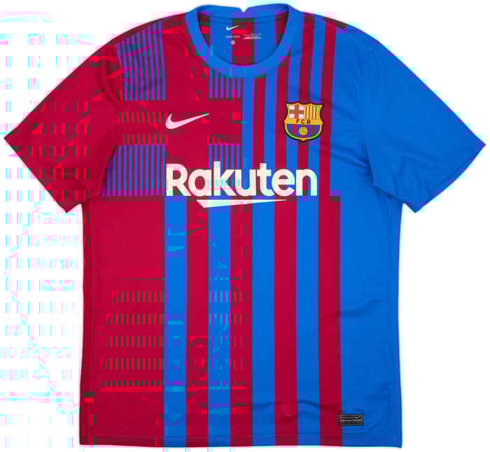 2021-22 Barcelona Home Shirt Gavi #30 - 8/10 - (L)