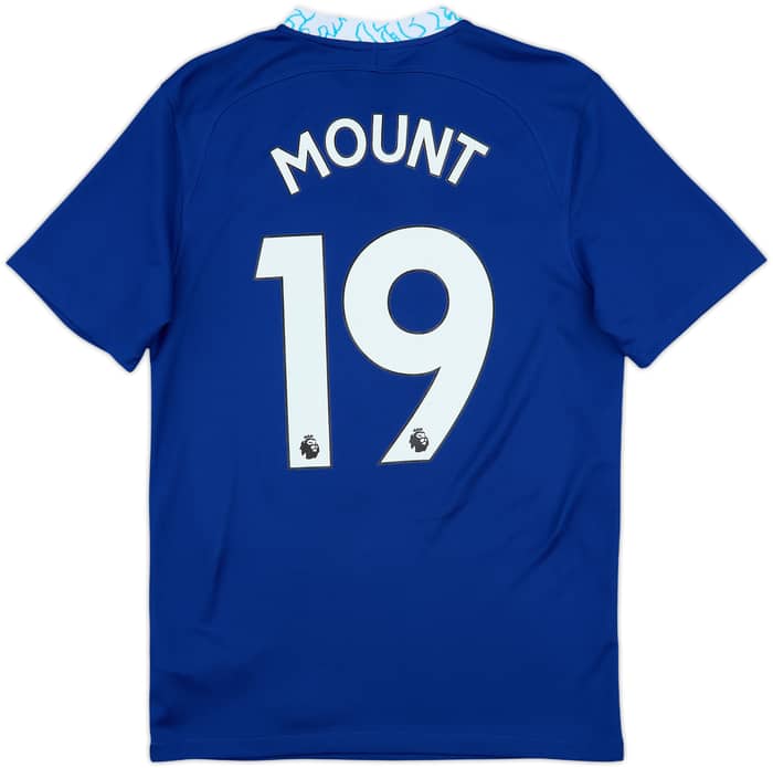 2022-23 Chelsea Home Shirt Mount #19 - 9/10 - (S)